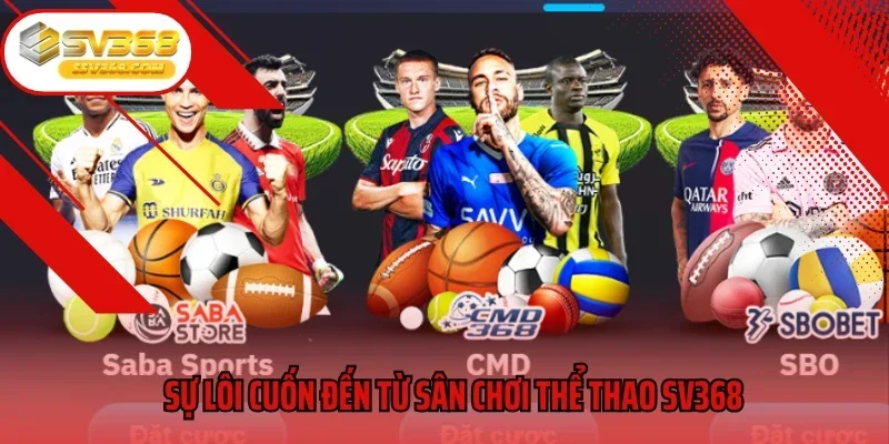 Sự lôi cuốn đến từ sân chơi thể thao SV368